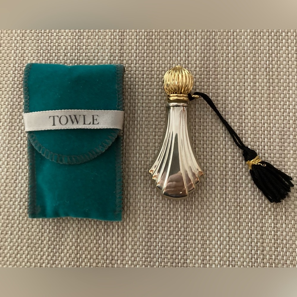Towle Vintage Sterling Silver Mini Perfume Bottle, used in very good condition.